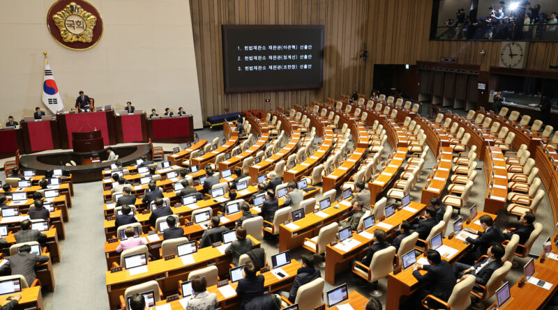 한덕수 대통령권한대행: 헌법재판관 임명 거부